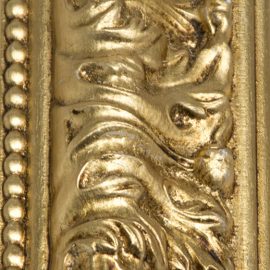 finitura cornice specchio oro barocco
