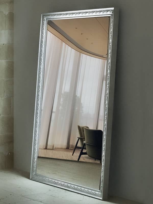 specchio specchiera da parete a filo senza cornice da comò camera letto