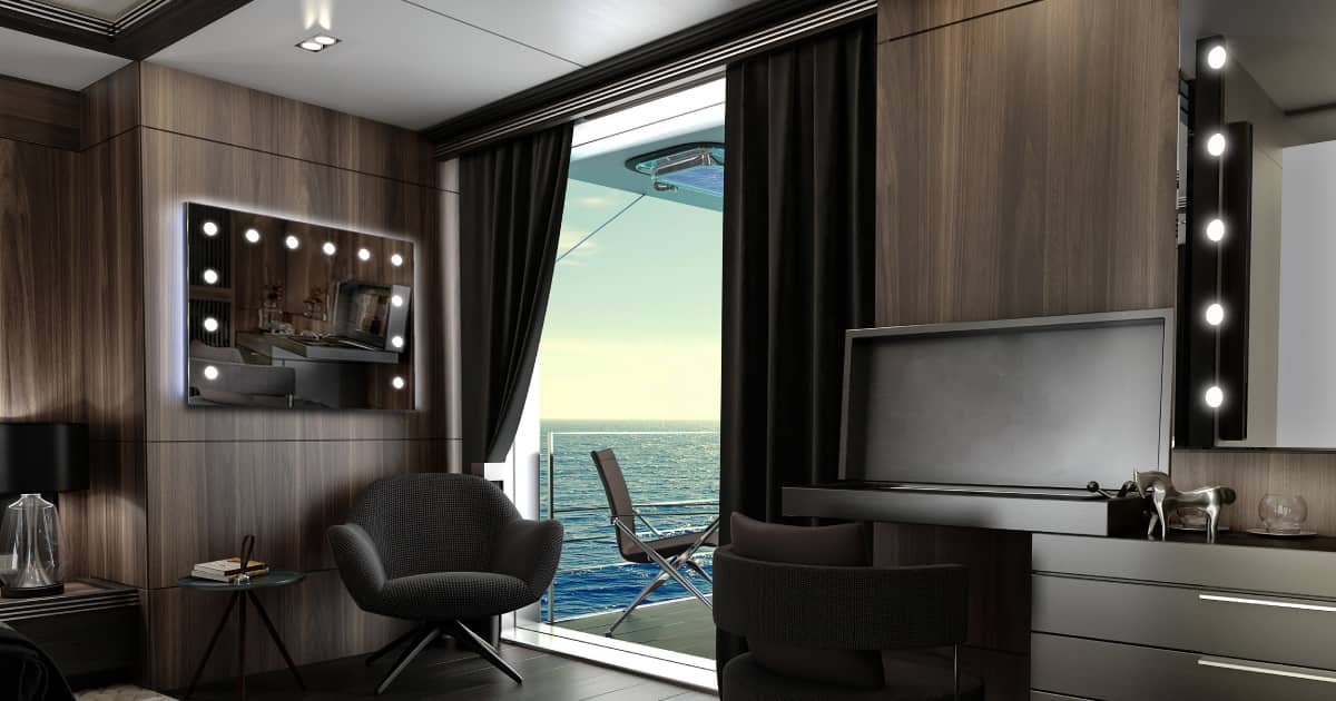 Specchi arredo luxury per yacht